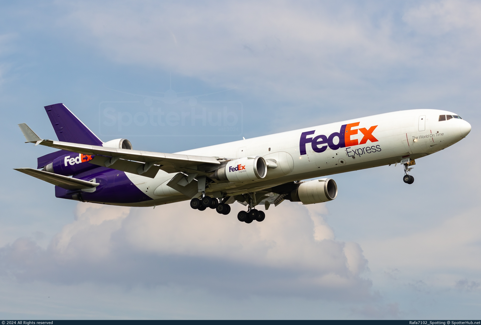 Photo of N609FE - McDonnell Douglas MD-11(F) operated by FedEx