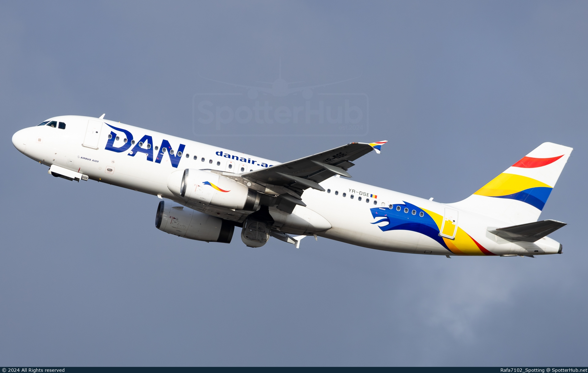 Photo of YR-DSE - Airbus A320-232 operated by Dan Air