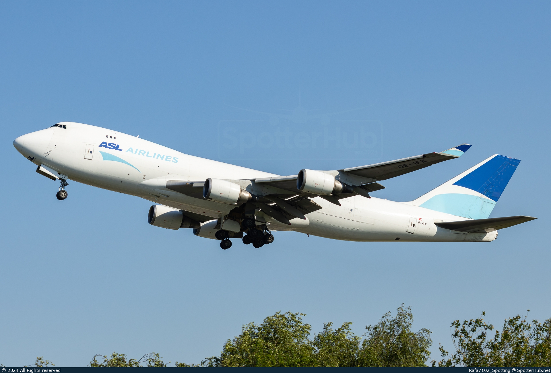 Photo of OE-IFK - Boeing 747-4KZF operated by ASL Airlines Belgium