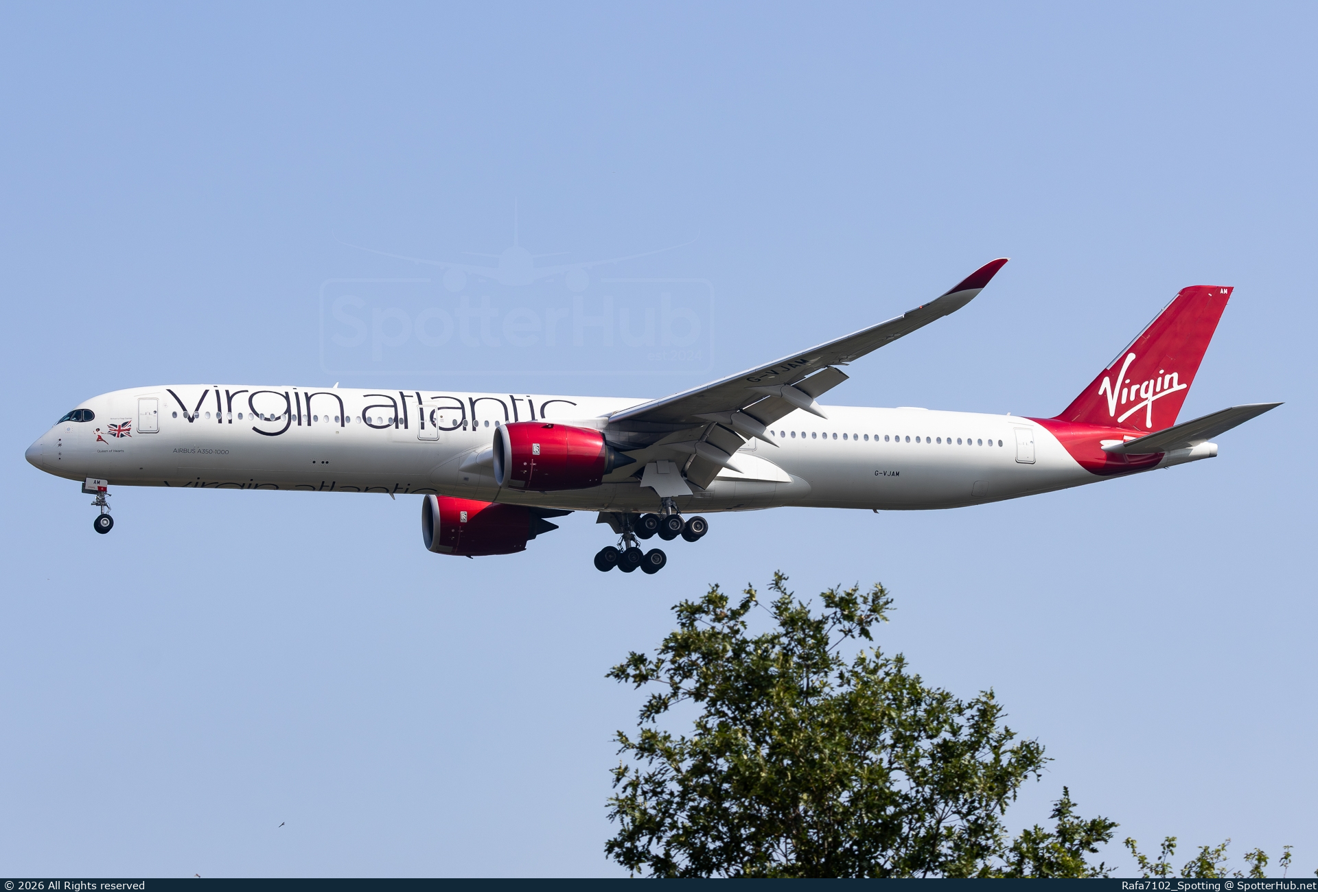 Photo of G-VJAM - Airbus A350-1041 operated by Virgin Atlantic Airways