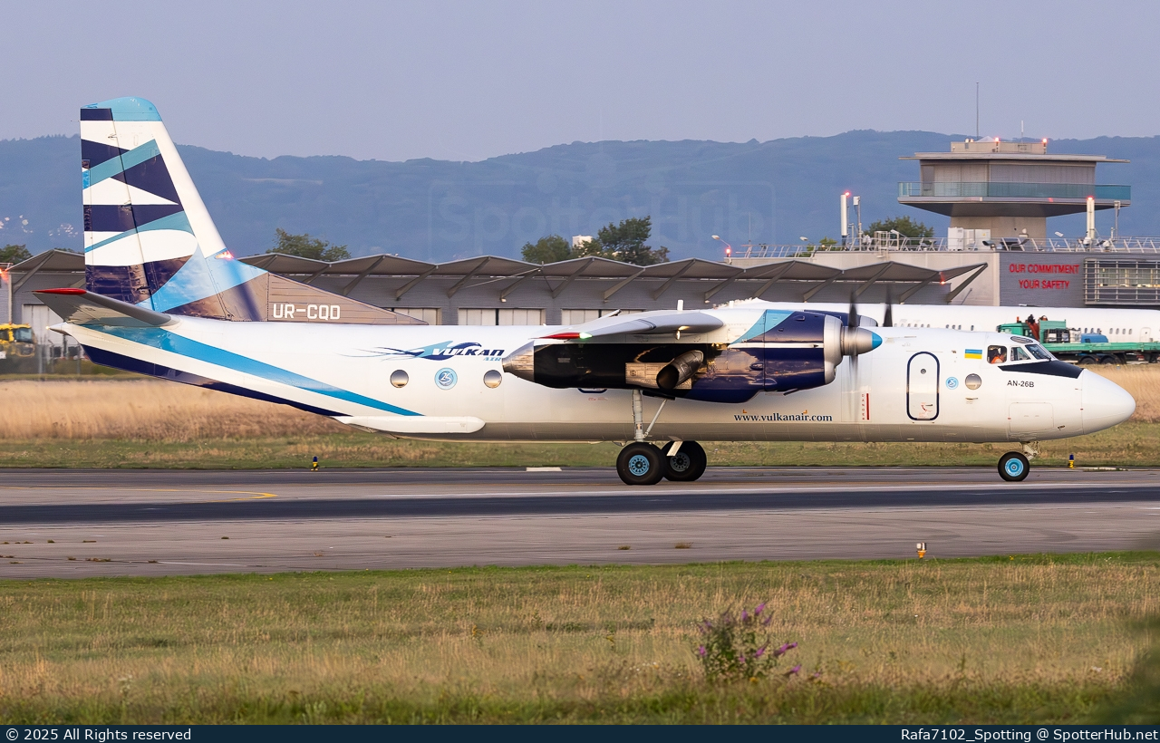 Photo of UR-CQD - Antonov An-26B operated by Vulkan Air