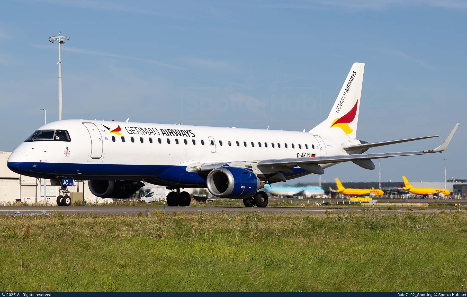 Photo of D-AKJC - Embraer ERJ-190SR operated by German Airways