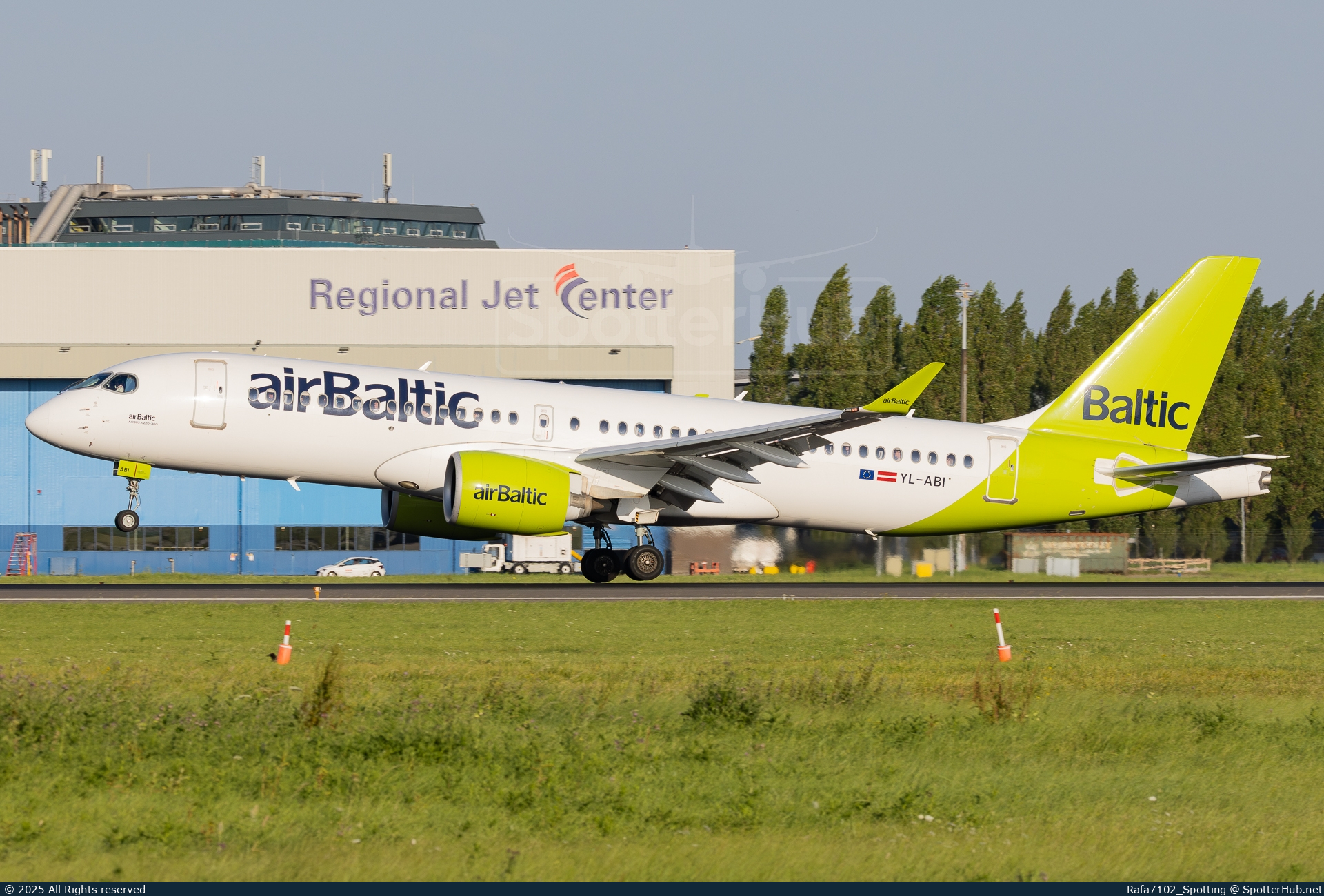 Photo of YL-ABI - Airbus A220-300 operated by airBaltic