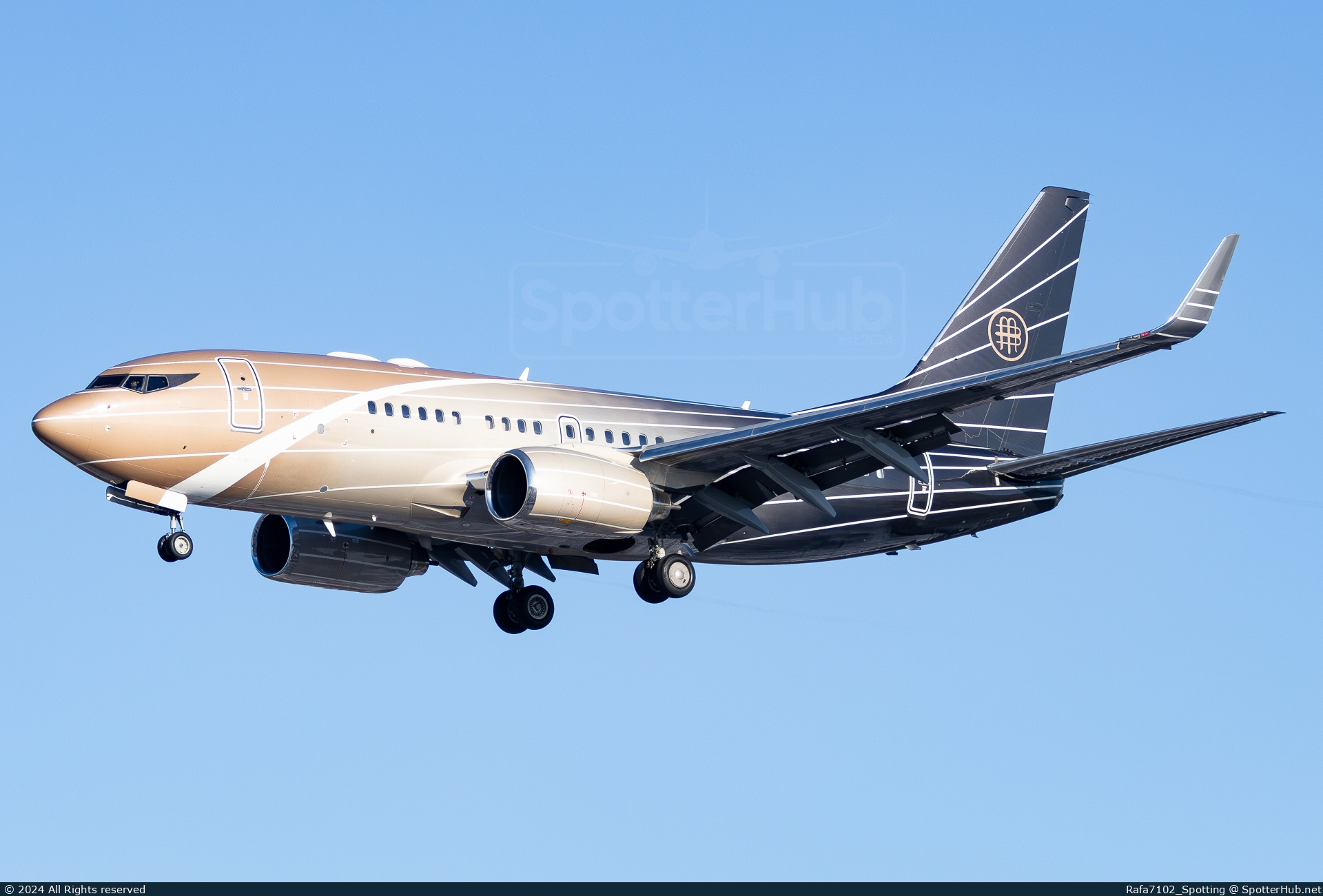 Photo of 9H-ELF - Boeing 737-7BC(BBJ) operated by AirX Charter