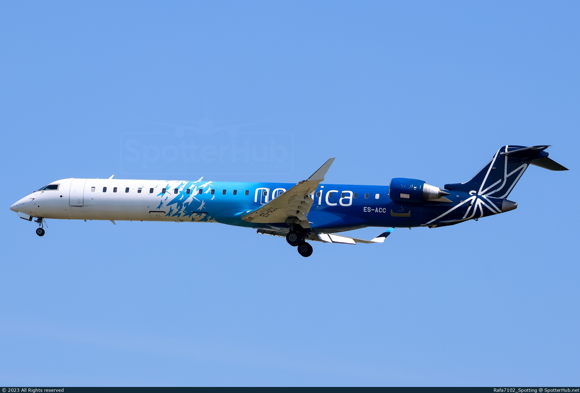Photo of ES-ACC - Bombardier CRJ-900ER operated by Nordica (opb Xfly)