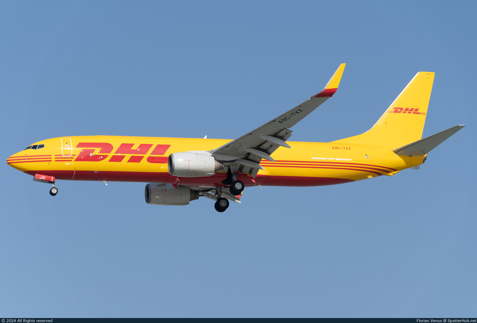 Photo of A9C-TXZ - Boeing 737-8AS(BCF) operated by Texel Air