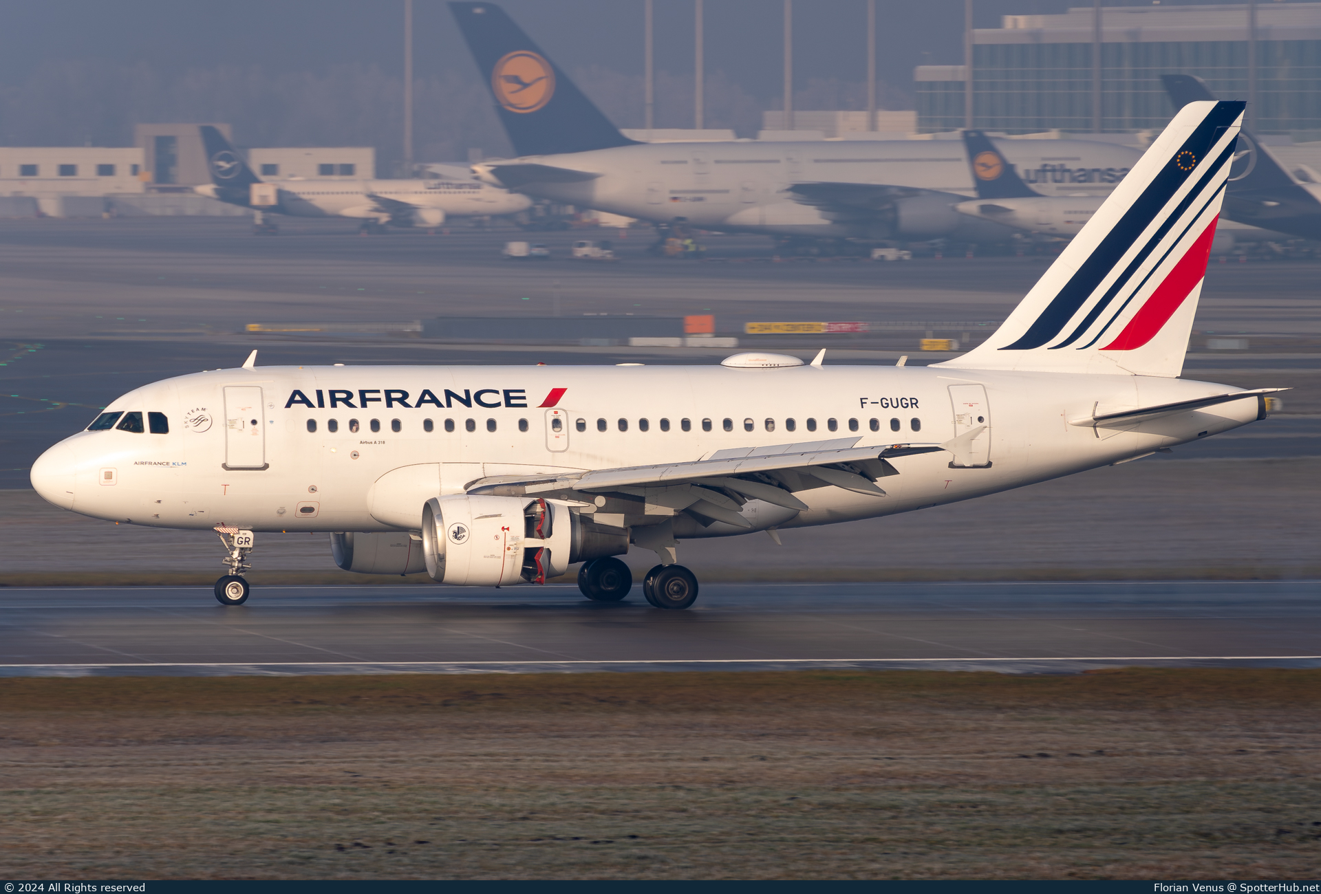 Photo of F-GUGR - Airbus A318-111 operated by Air France