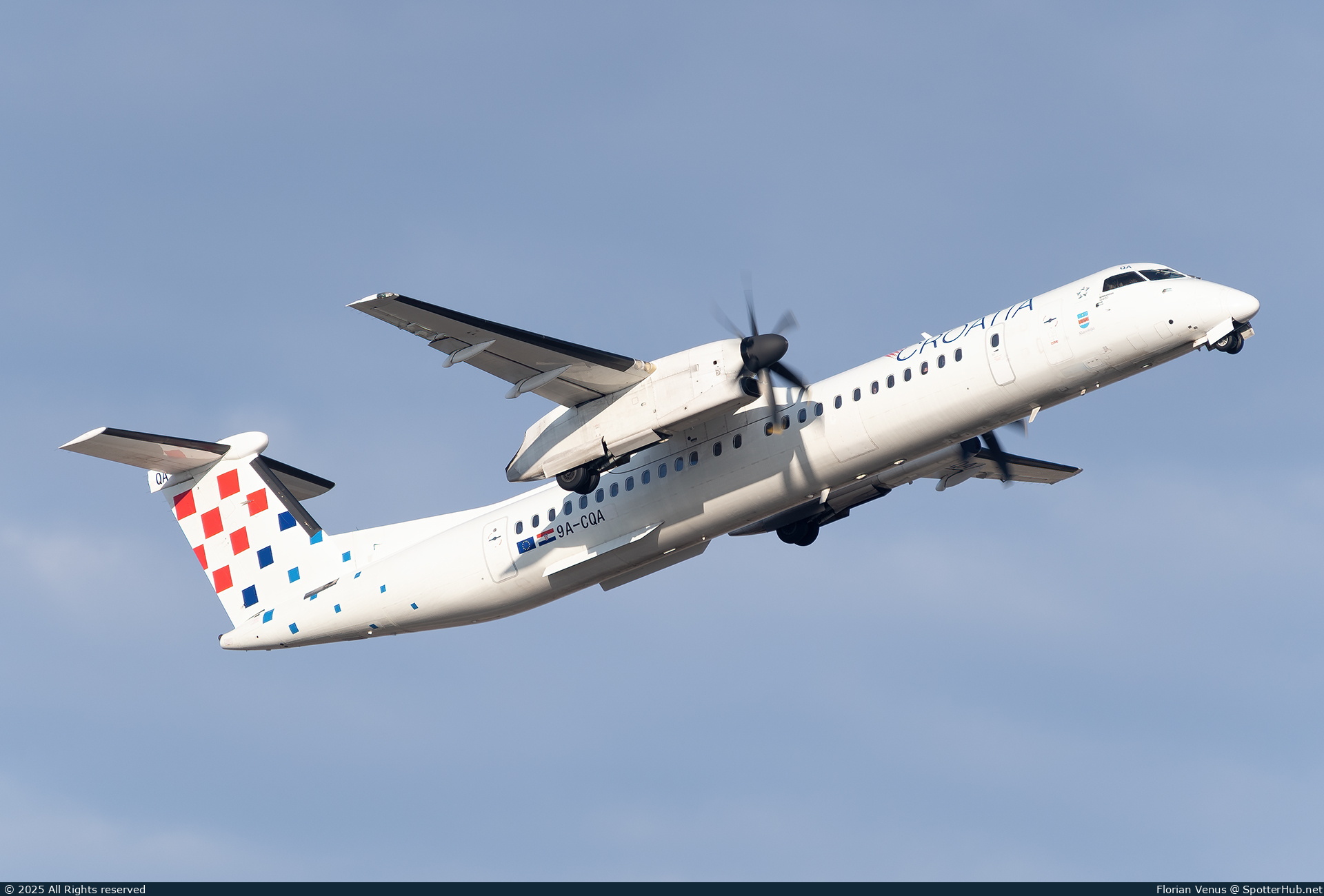 Photo of 9A-CQA - Bombardier DHC-8-402 Dash 8 Q400 operated by Croatia Airlines