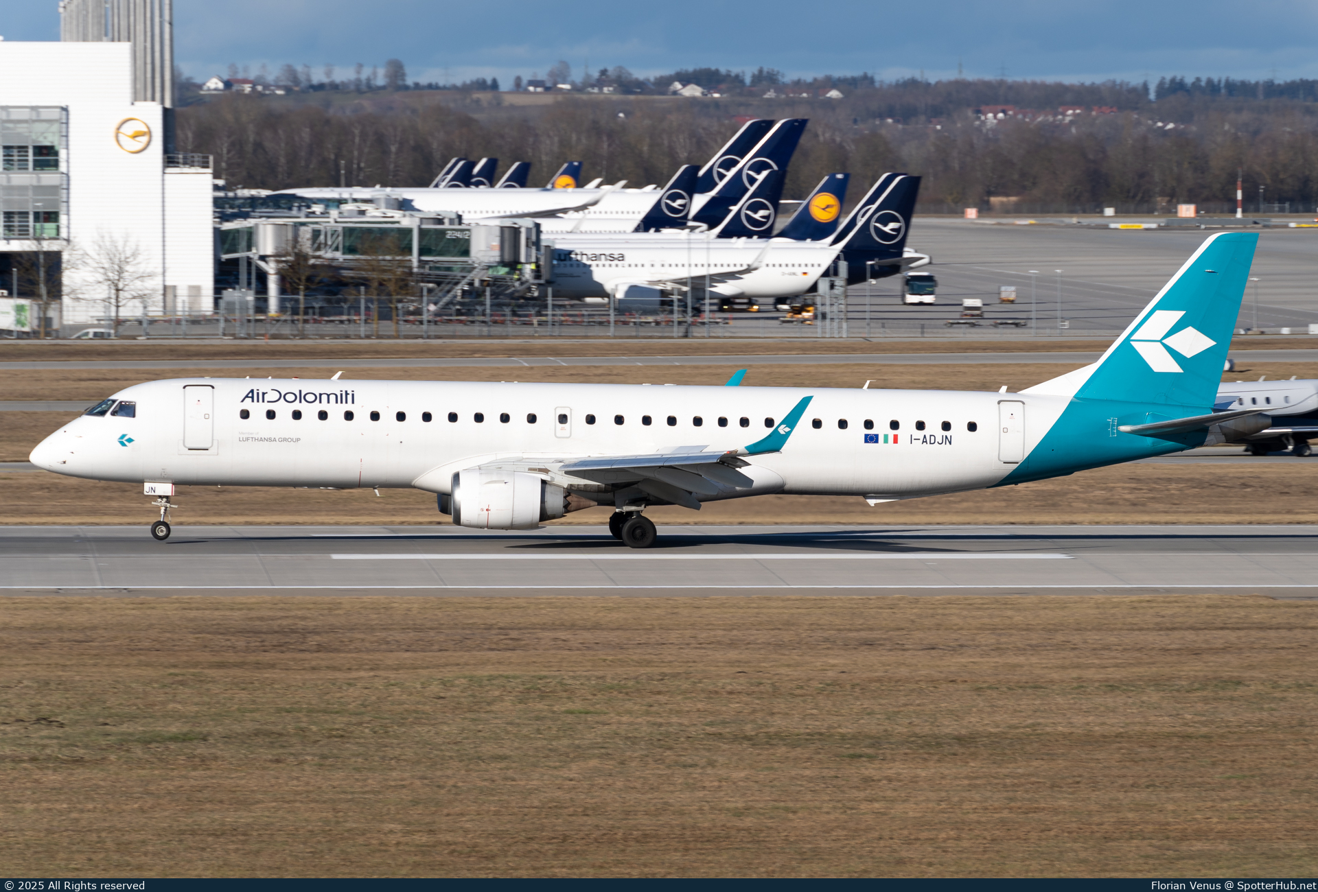 Photo of I-ADJN - Embraer ERJ-195LR operated by Air Dolomiti