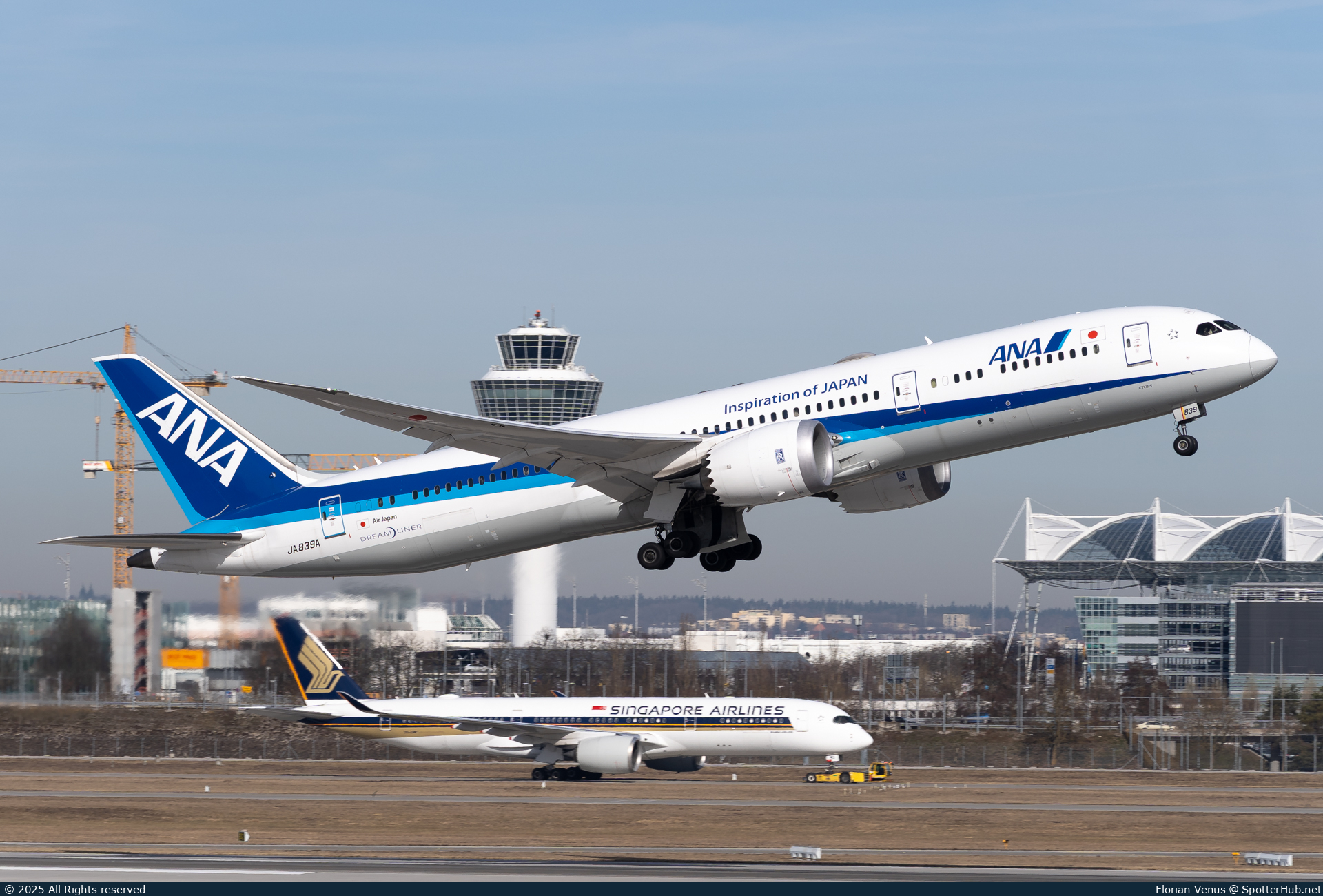Photo of JA839A - Boeing 787-9 Dreamliner operated by ANA All Nippon Airways (opb Air Japan)