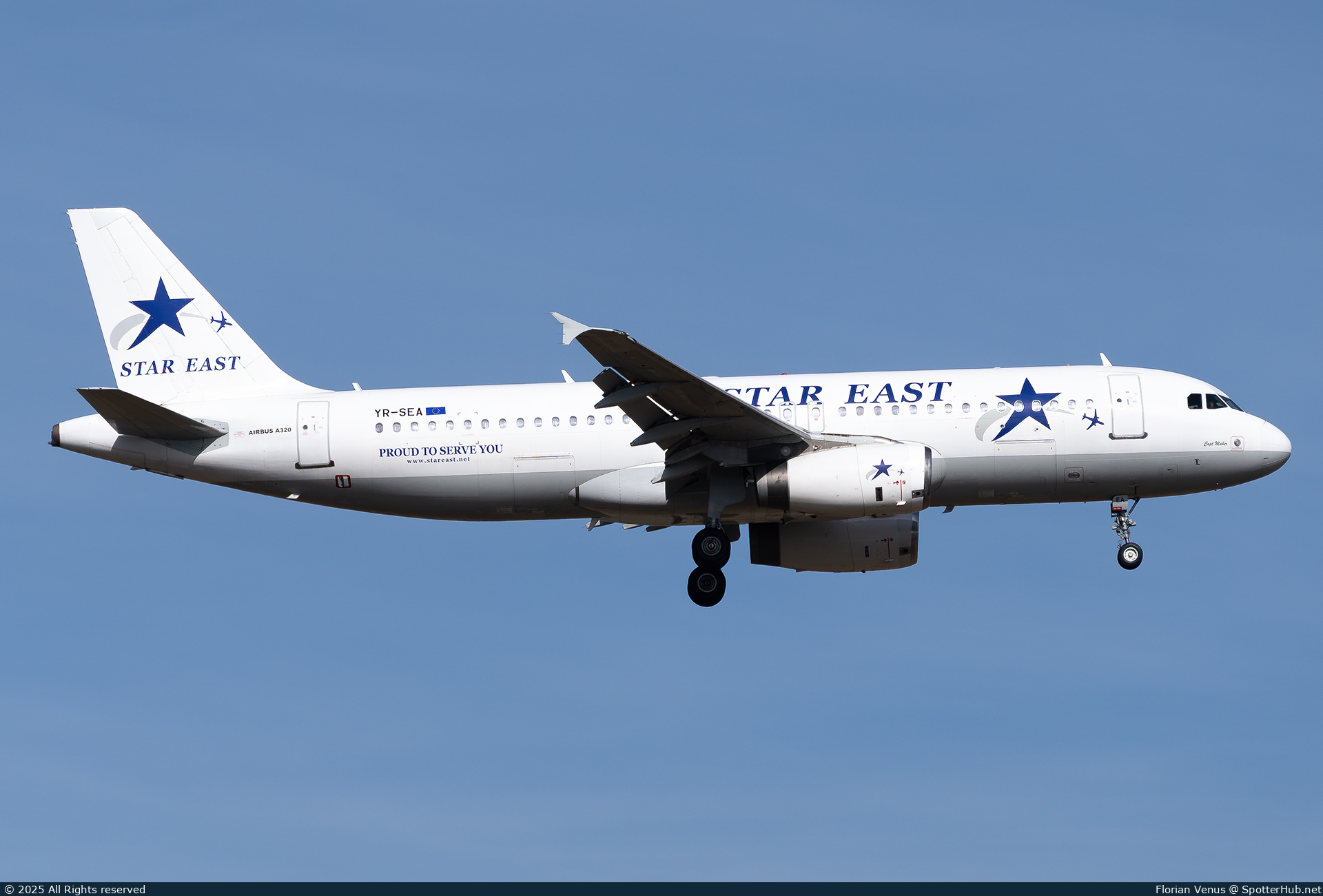 Photo of YR-SEA - Airbus A320-231 operated by Star East Airlines
