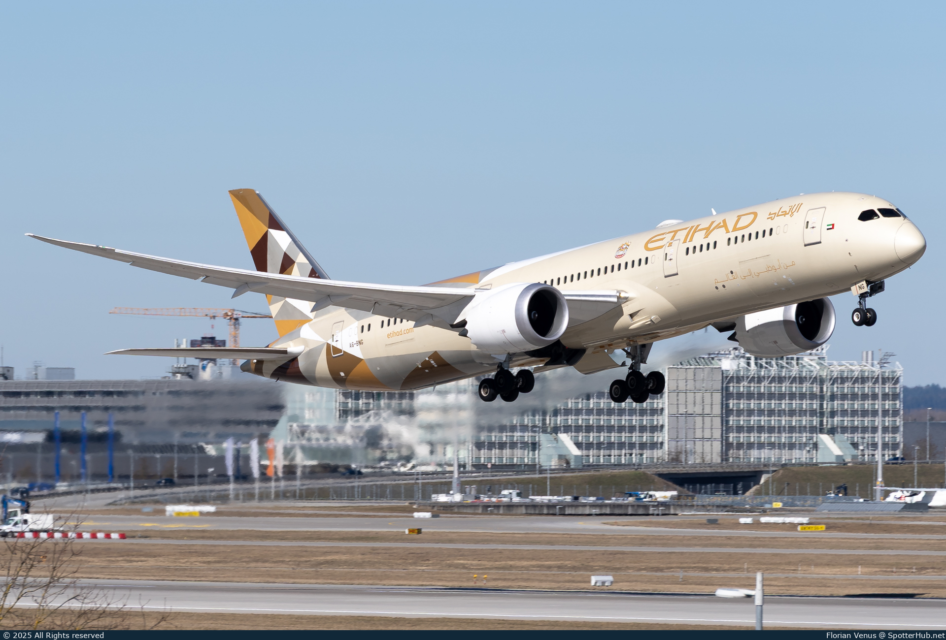 Photo of A6-BNG - Boeing 787-9 Dreamliner operated by Etihad Airways