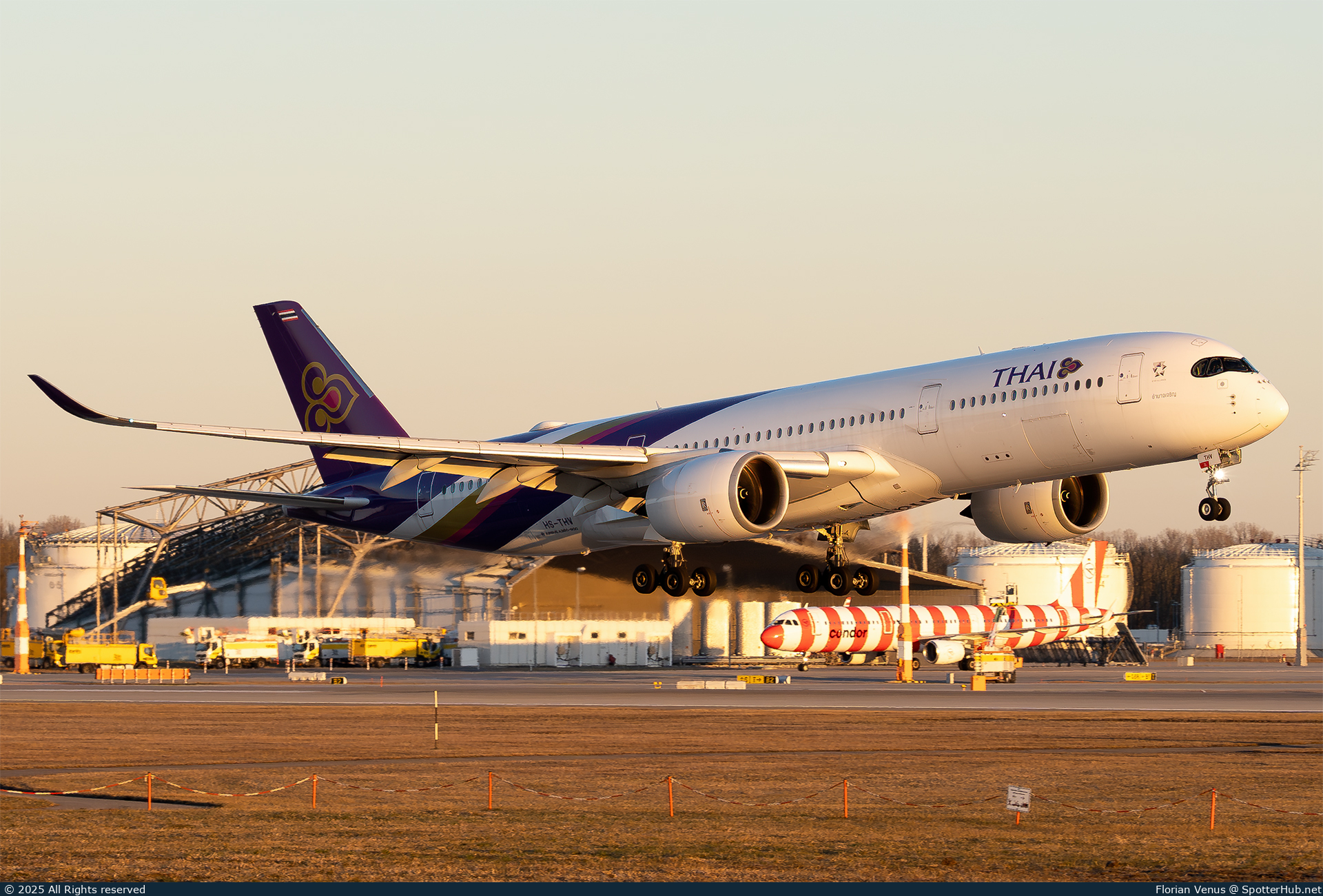 Photo of HS-THV - Airbus A350-941 operated by Thai Airways International