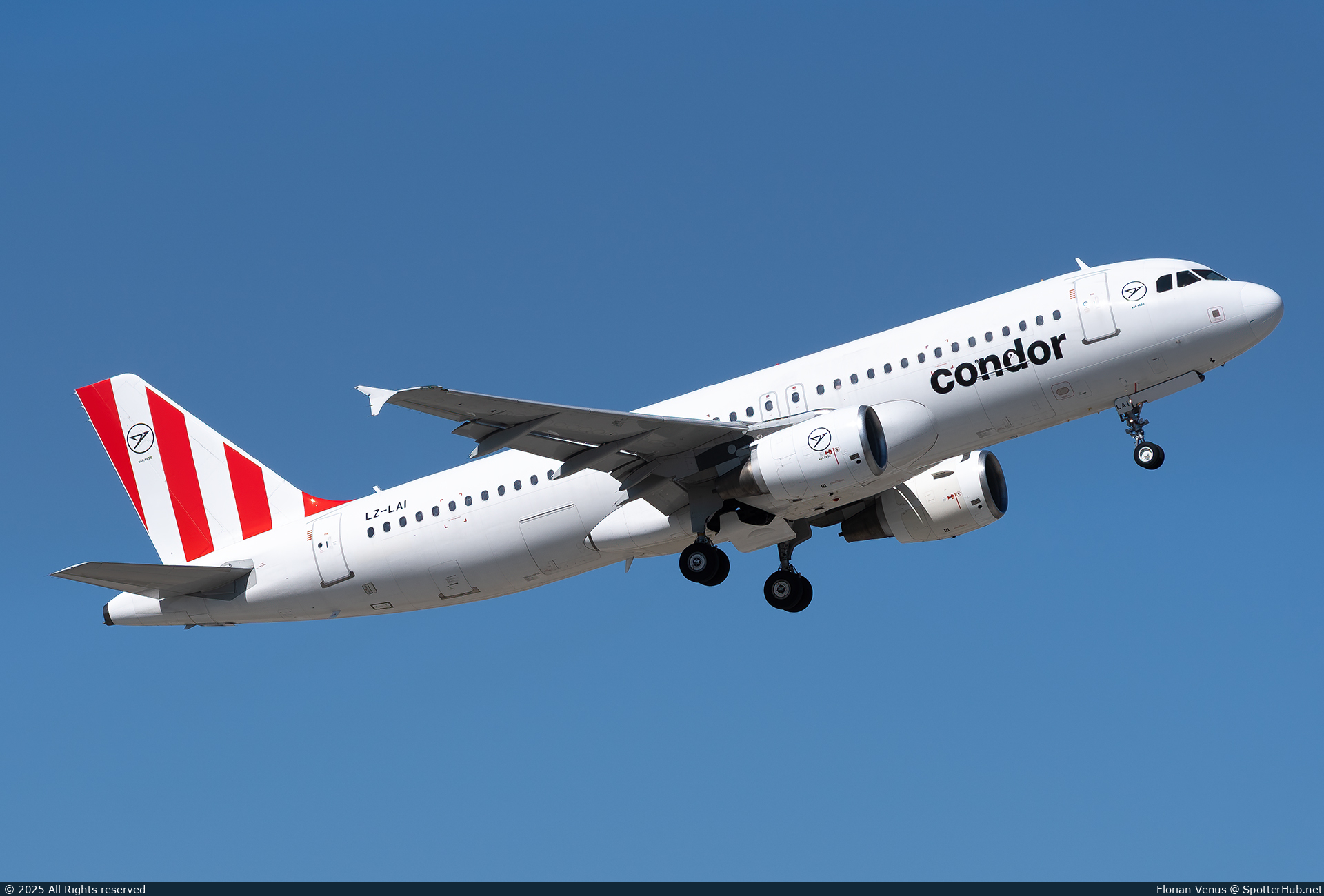 Photo of LZ-LAI - Airbus A320-214 operated by Condor (opb European Air Charter)