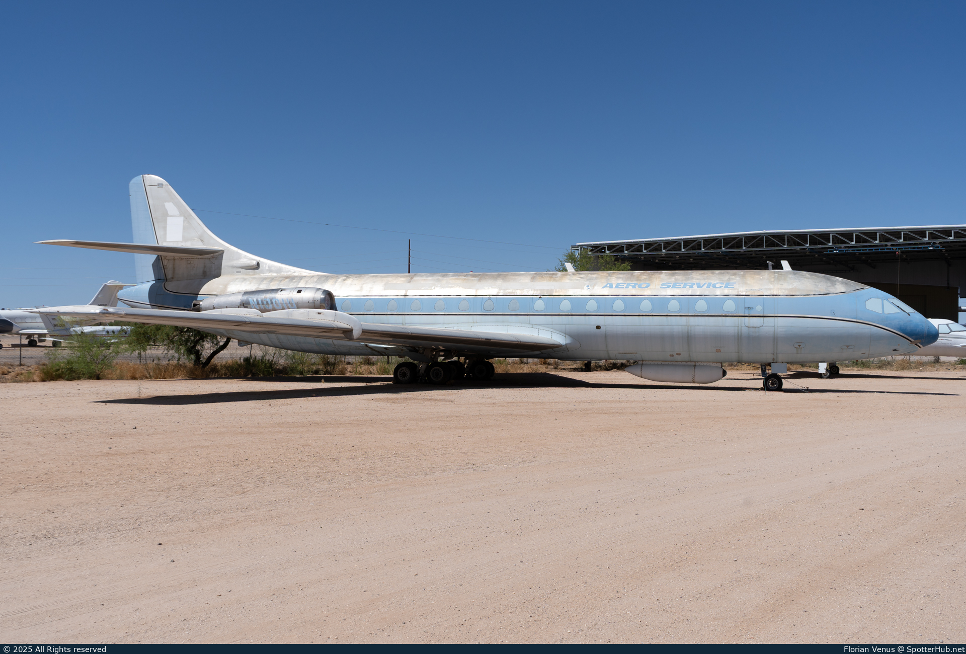 Photo of N1001U - Sud Aviation SE 210 Caravelle VI-R operated by Pima Air and Space Museum