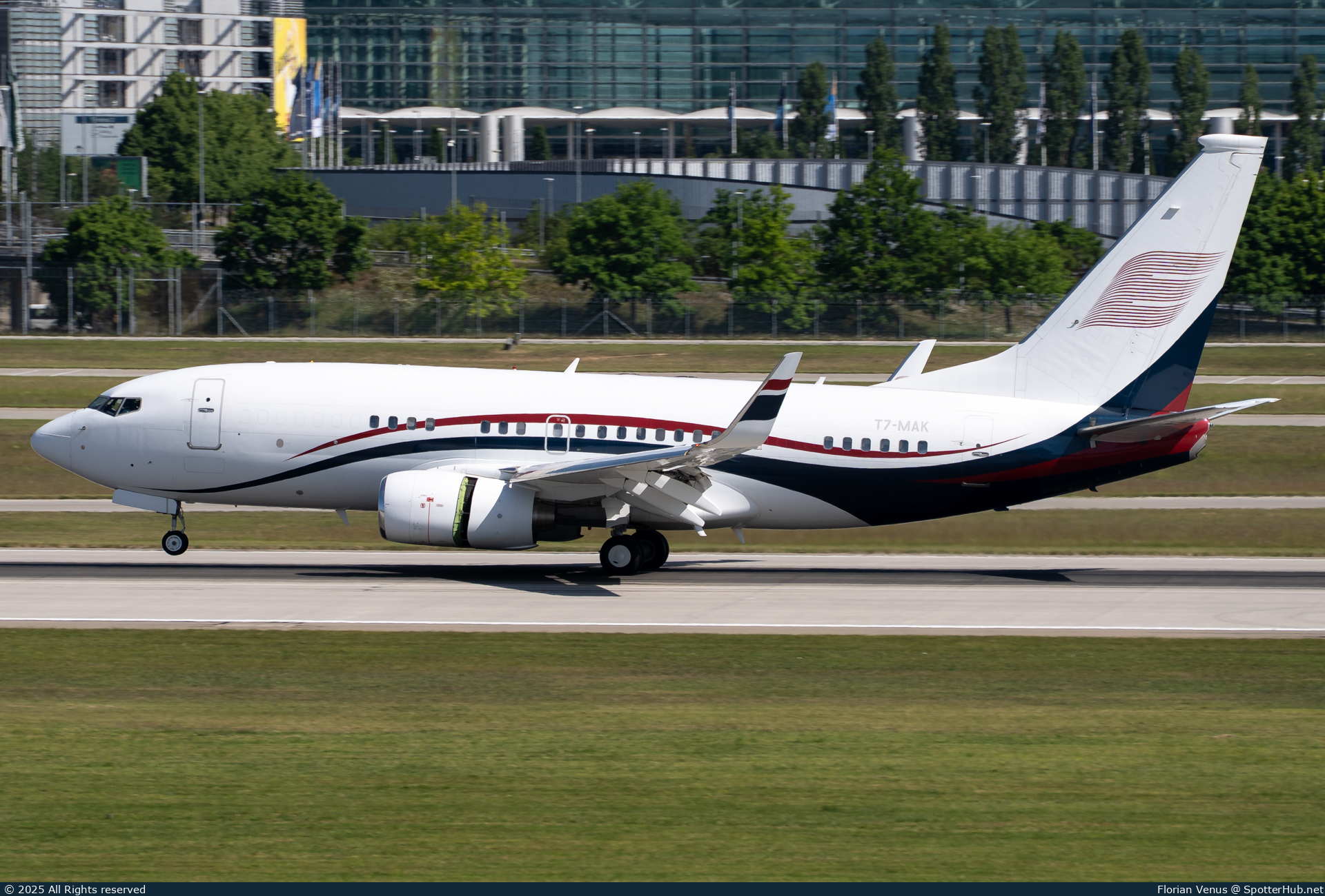 Photo of T7-MAK - Boeing 737-7HZ(BBJ) operated by Avcon Jet San Marino