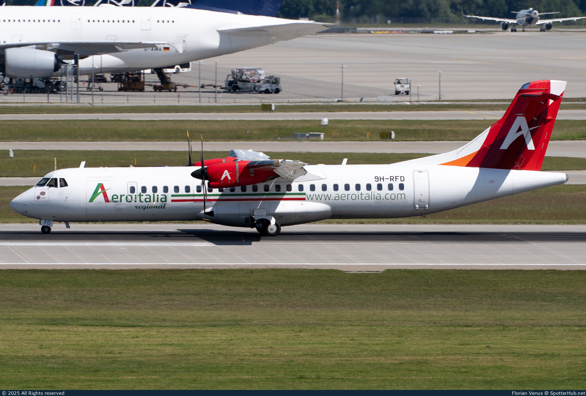 Photo of 9H-RFD - ATR 72-600 operated by Aeroitalia Regional