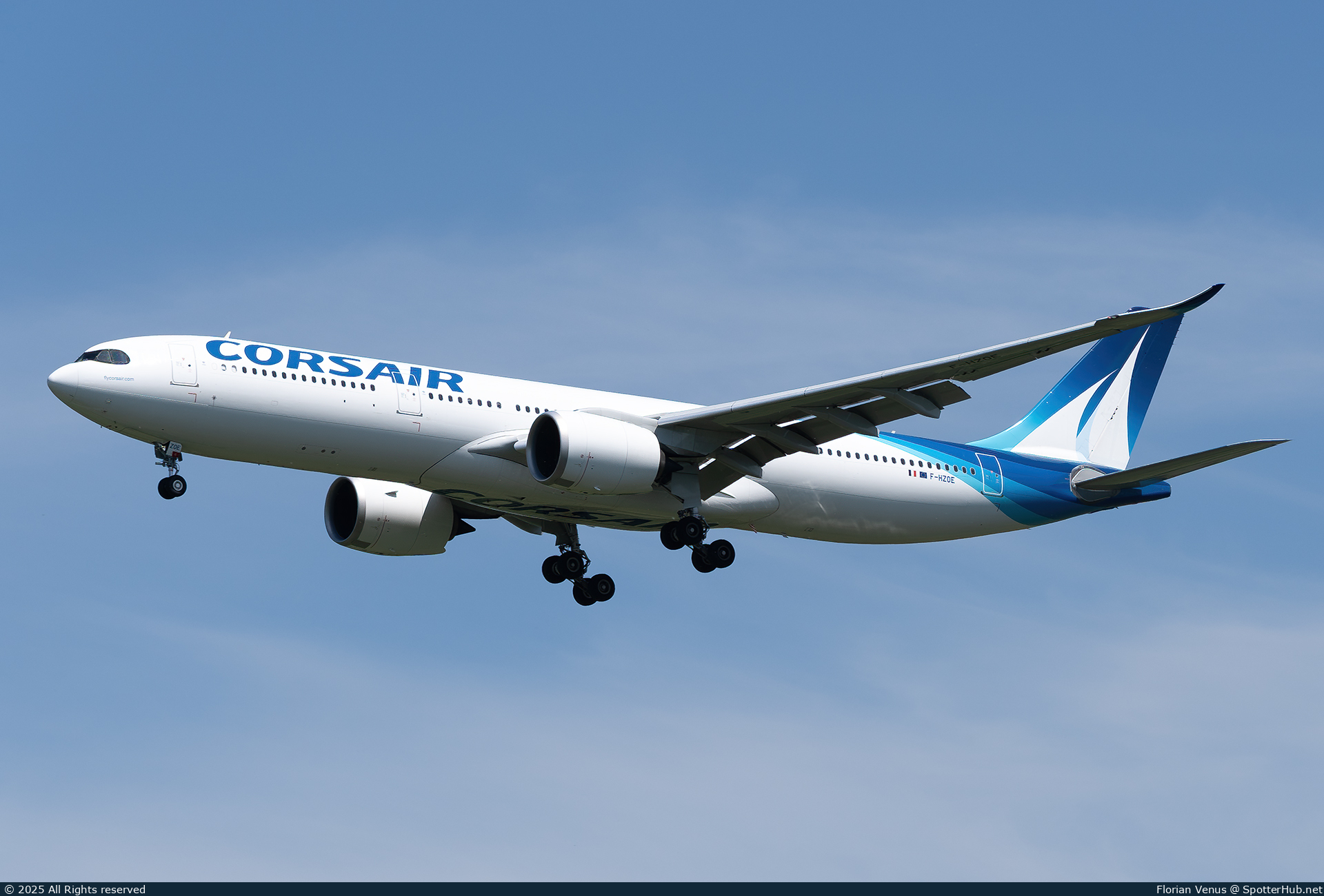 Photo of F-HZOE - Airbus A330-941 operated by Corsair
