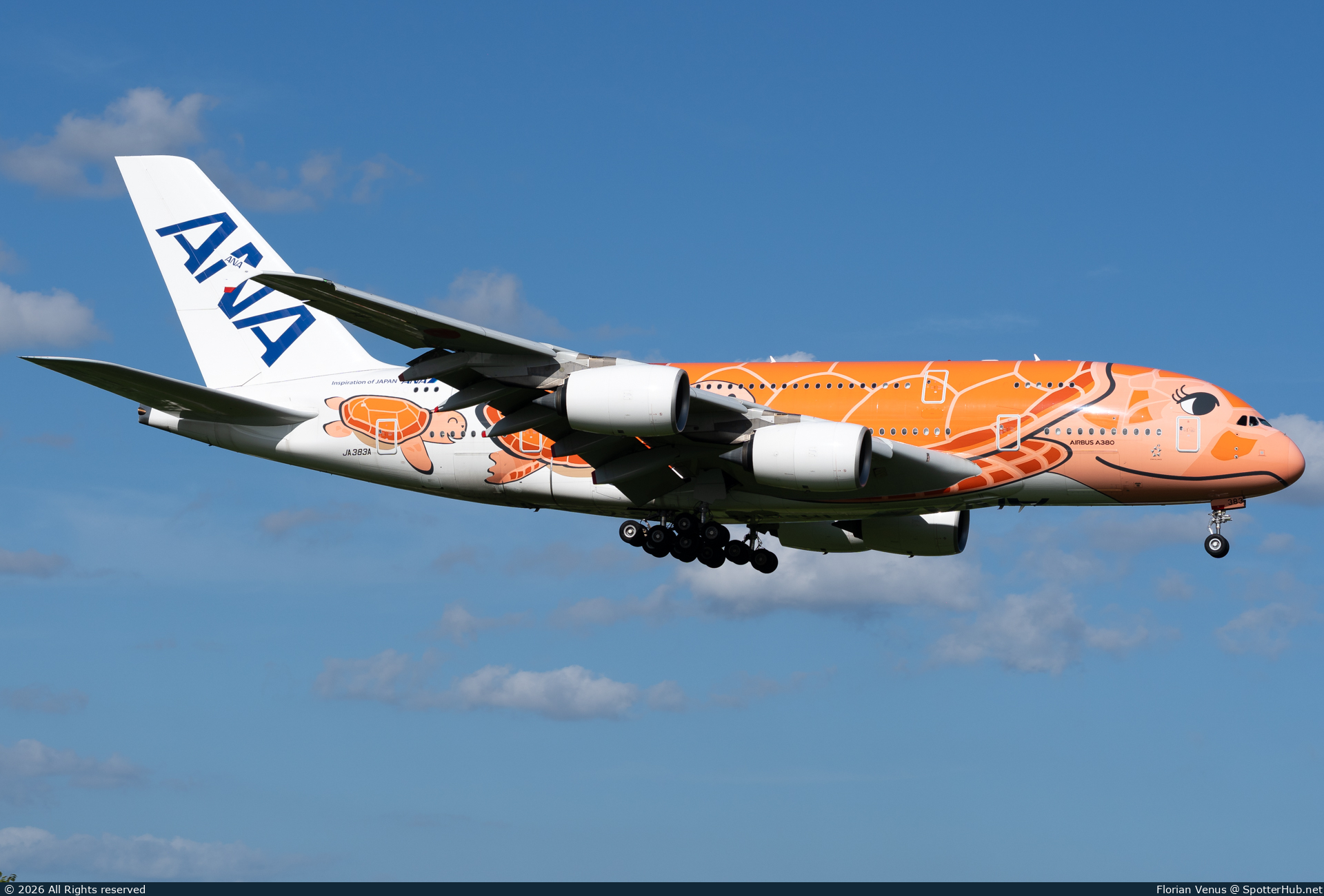 Photo of JA383A - Airbus A380-841 operated by ANA All Nippon Airways