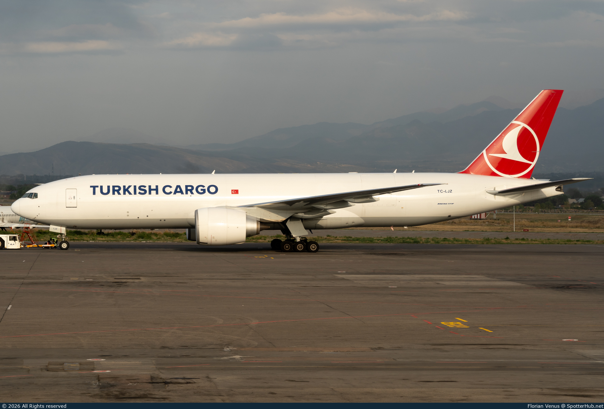 Photo of TC-LJZ - Boeing 777-F operated by Turkish Airlines Cargo