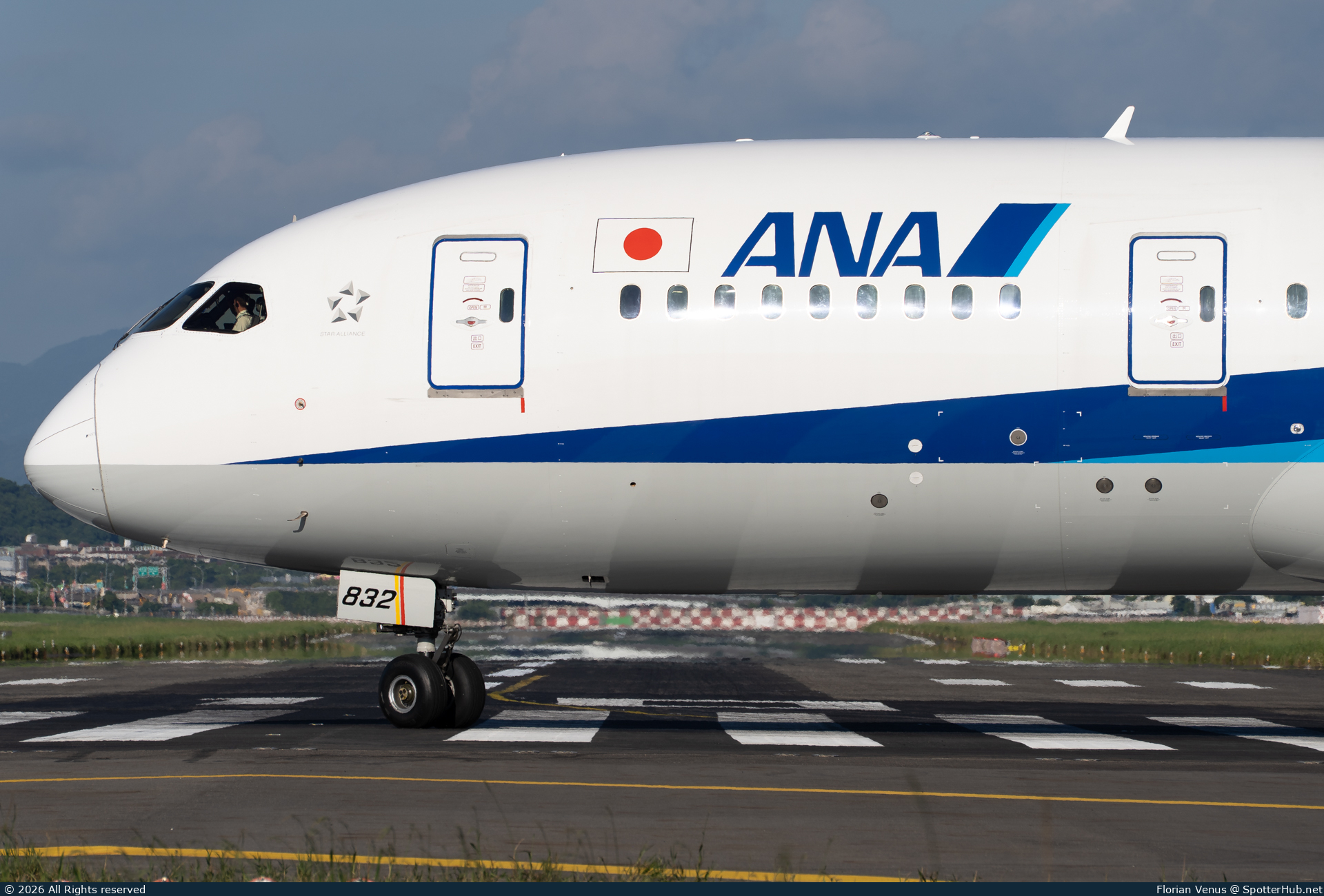 Photo of JA832A - Boeing 787-8 Dreamliner operated by ANA All Nippon Airways (opb Air Japan)