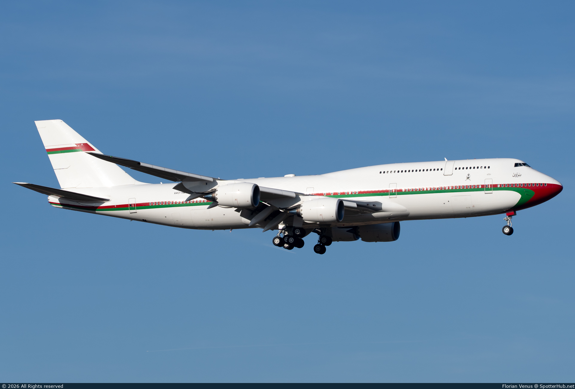 Photo of A4O-HMS - Boeing 747-8H0(BBJ) operated by Oman Royal Flight