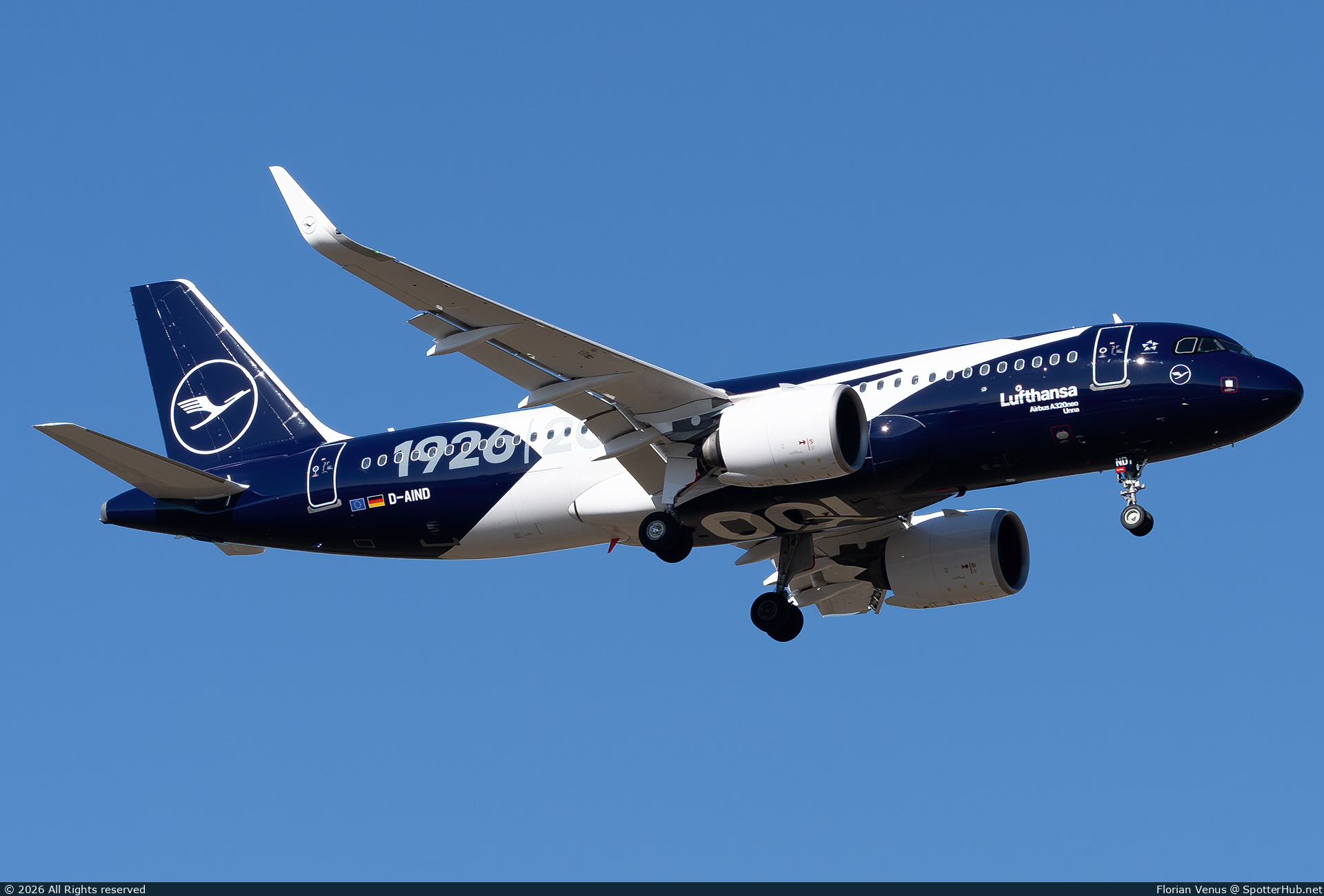 Photo of D-AIND - Airbus A320-271N operated by Lufthansa