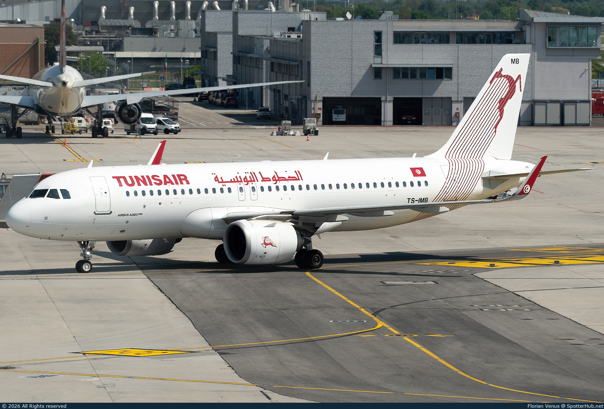 Photo of TS-IMB - Airbus A320-251N operated by Tunisair