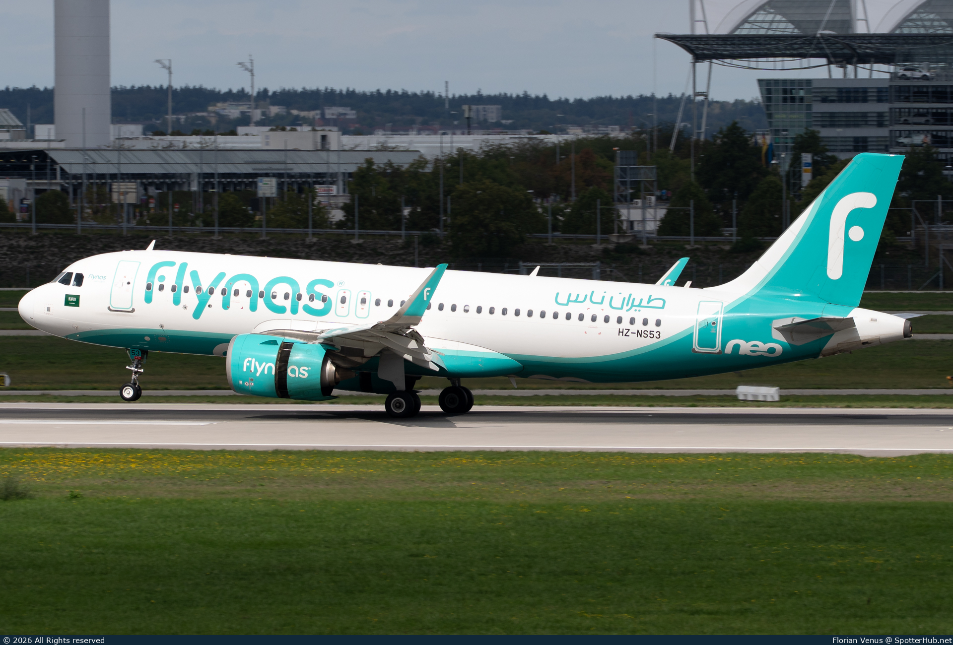 Photo of HZ-NS53 - Airbus A320-251N operated by Flynas