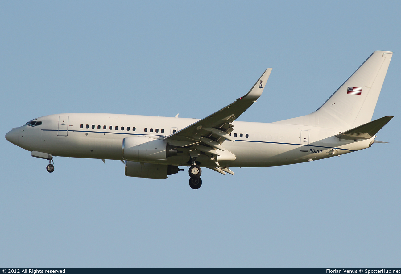 Photo of 02-0201 - Boeing C-40C operated by US Air Force