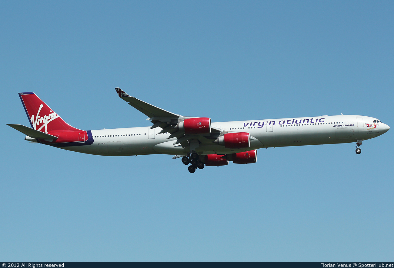 Photo of G-VBLU - Airbus A340-642 operated by Virgin Atlantic Airways