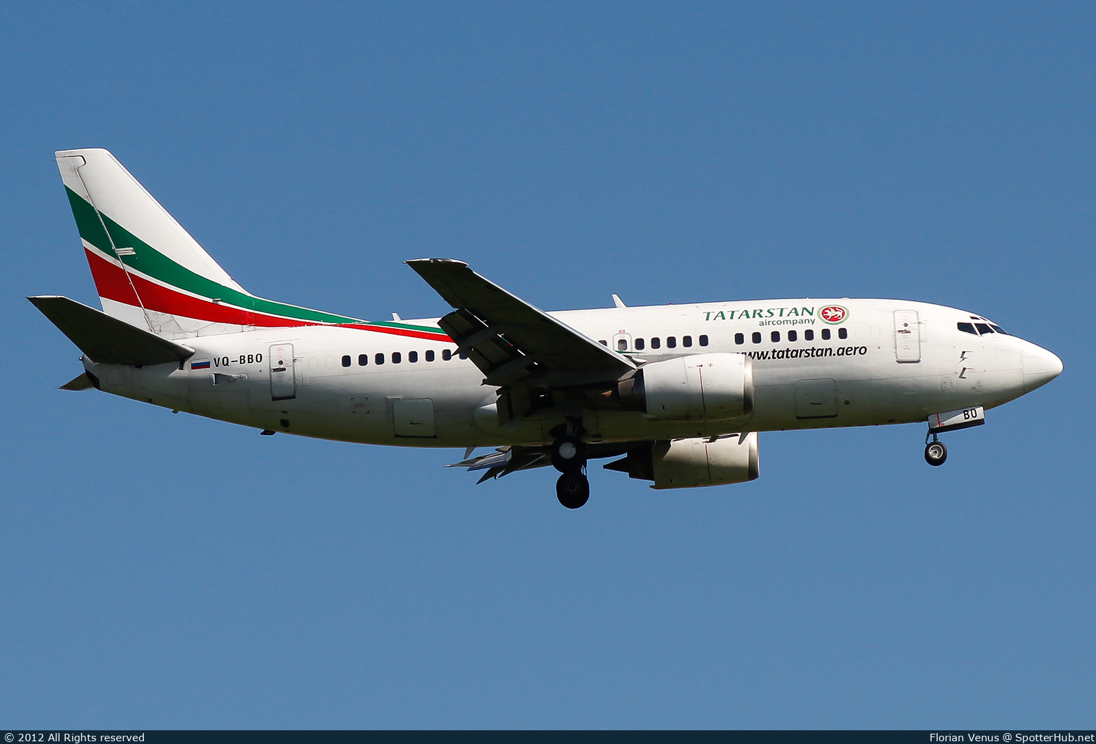 Photo of VQ-BBO - Boeing 737-548 operated by Tatarstan Airlines