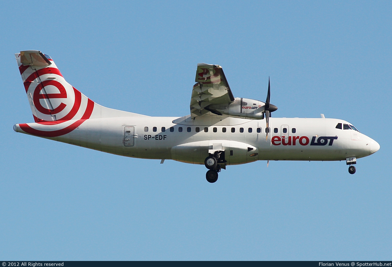 Photo of SP-EDF - ATR 42-500 operated by euroLOT