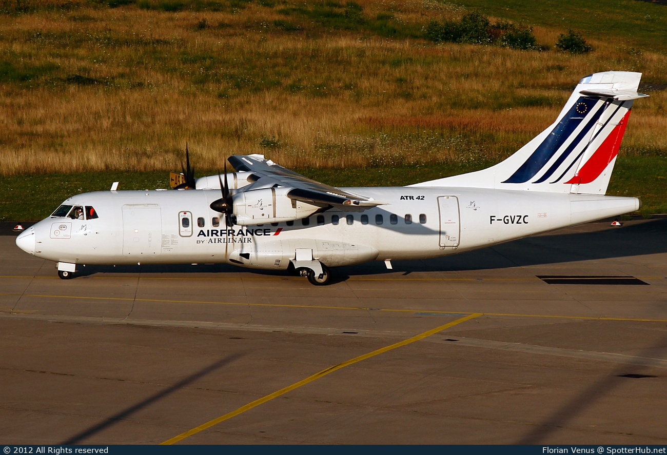 Photo of F-GVZC - ATR 42-500 operated by Air France (opb Airlinair)