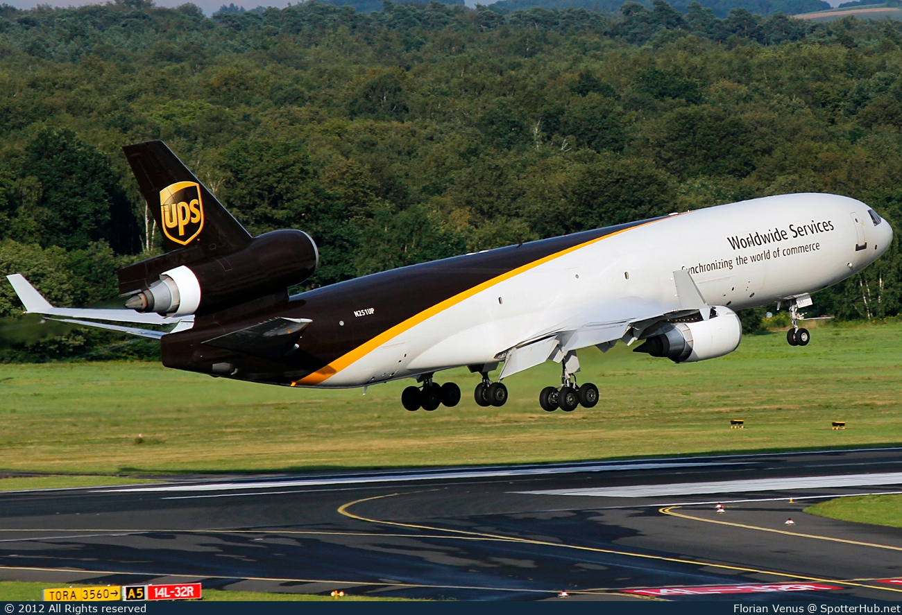 Photo of N251UP - McDonnell Douglas MD-11(F) operated by UPS United Parcel Service