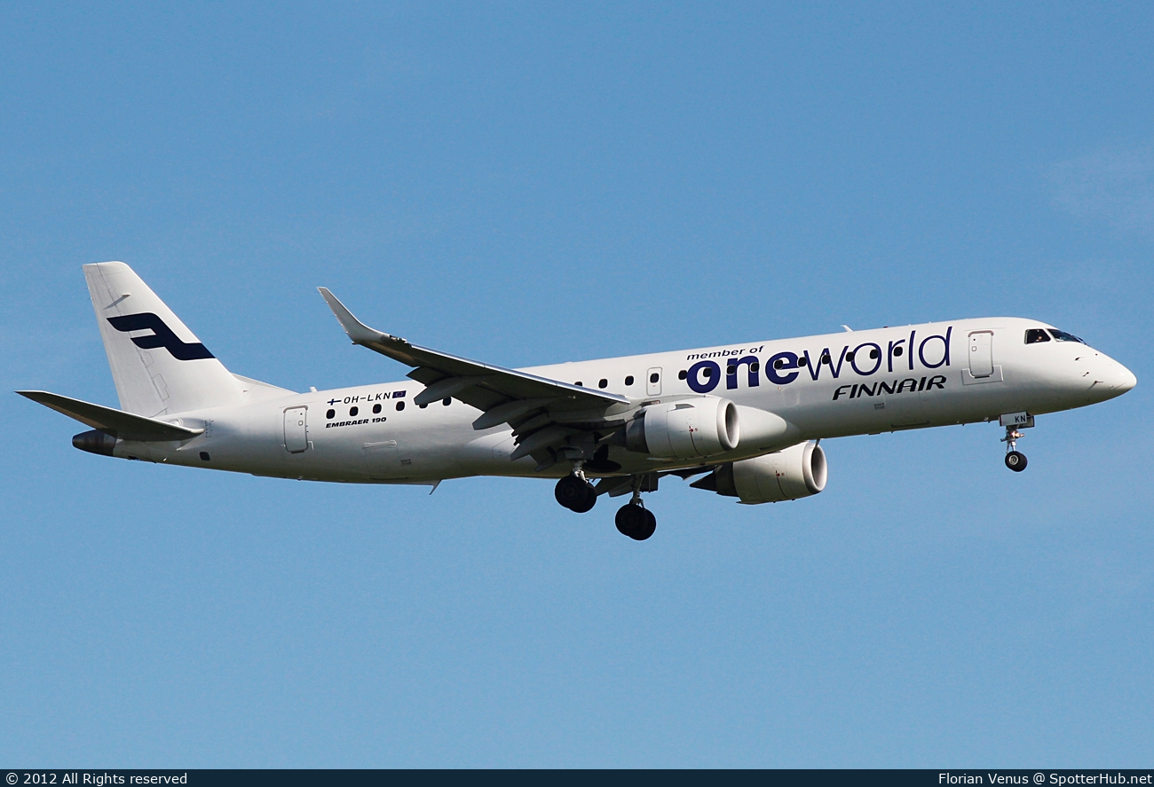 Photo of OH-LKN - Embraer ERJ-190LR operated by Finnair (opb Nordic Regional Airlines)