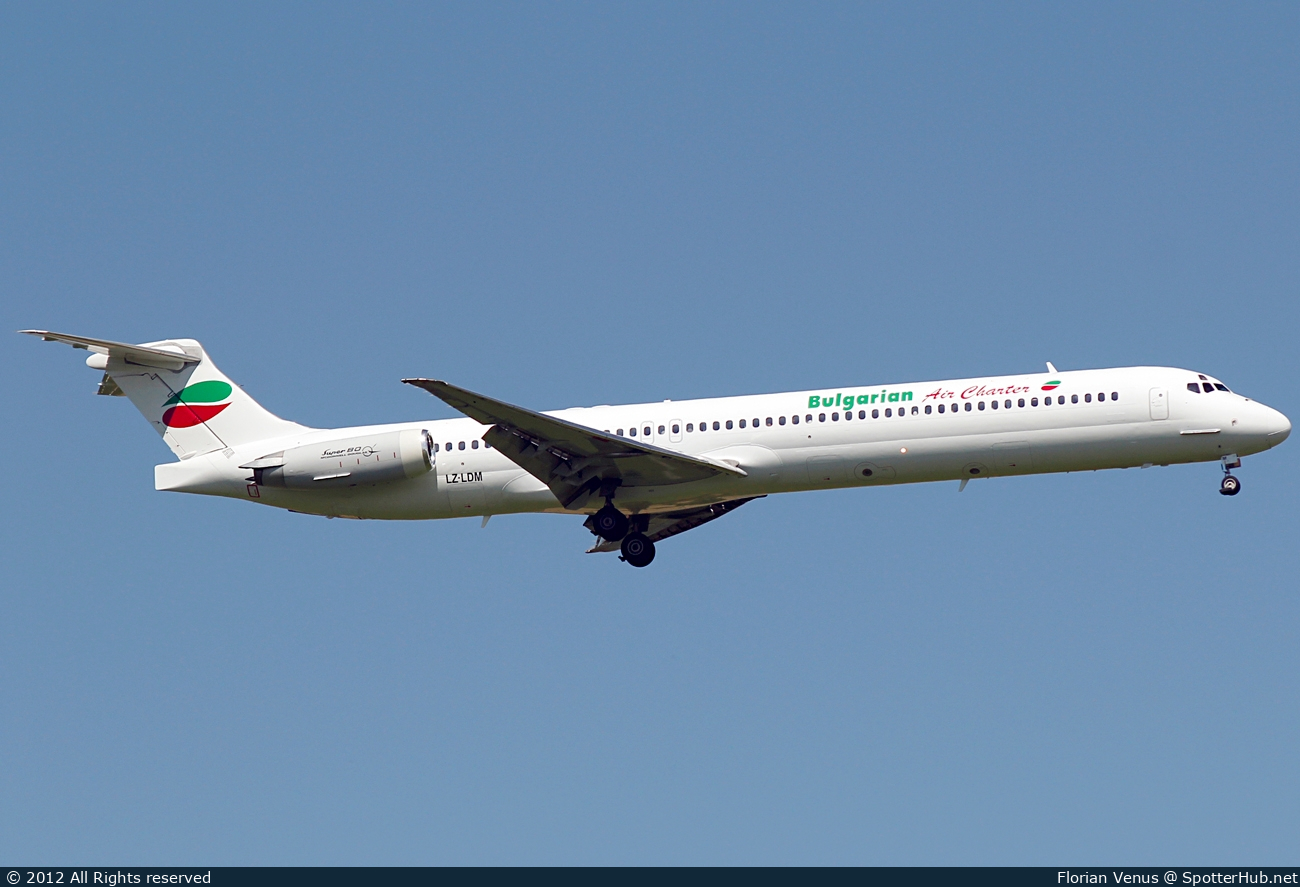 Photo of LZ-LDM - McDonnell Douglas MD-82 operated by Bulgarian Air Charter