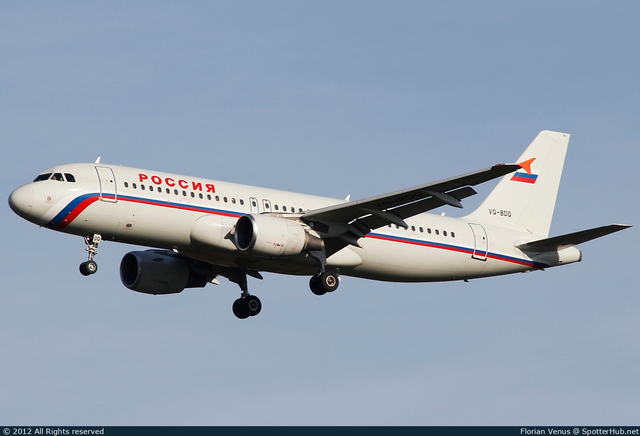 Photo of VQ-BDQ - Airbus A320-214 operated by Rossiya Airlines