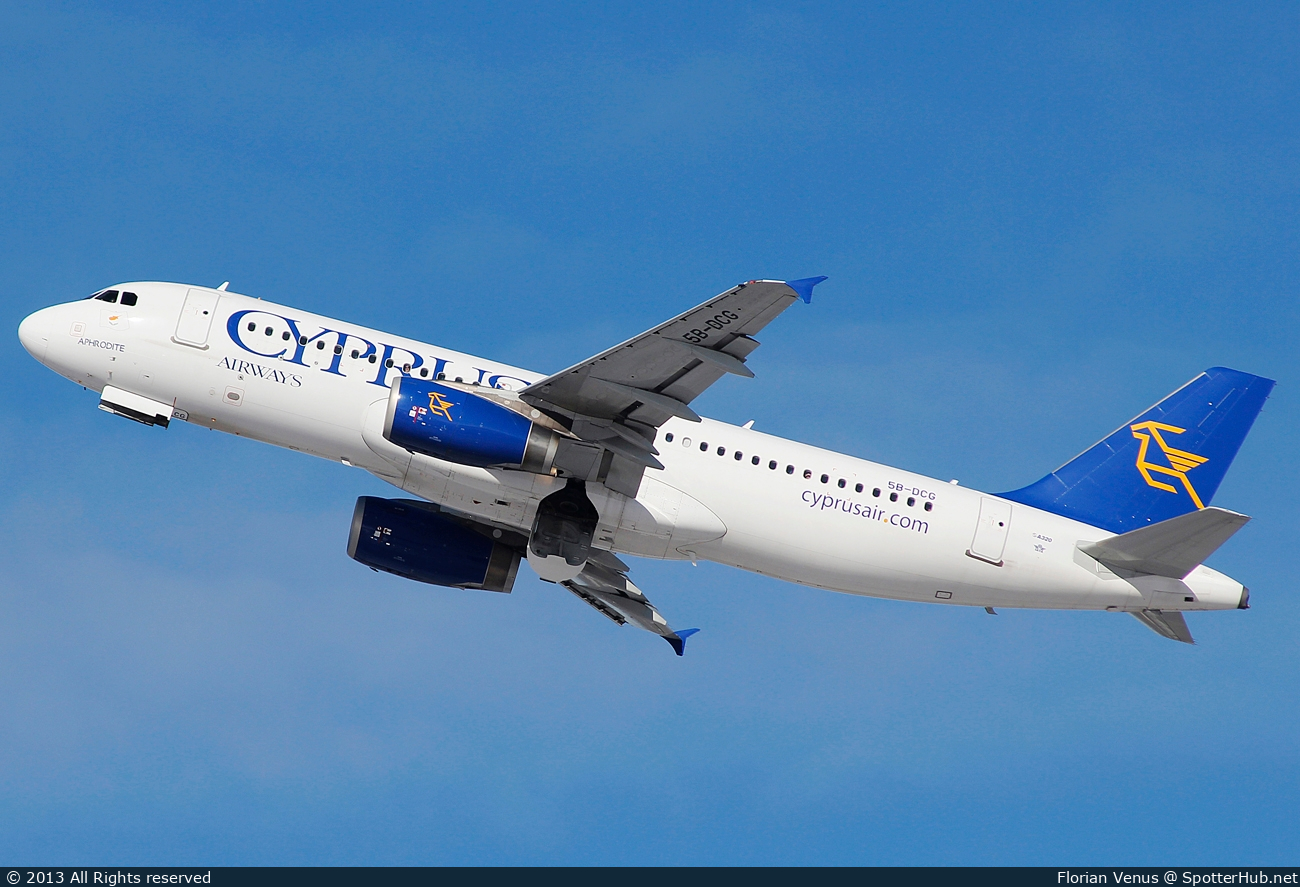 Photo of 5B-DCG - Airbus A320-232 operated by Cyprus Airways
