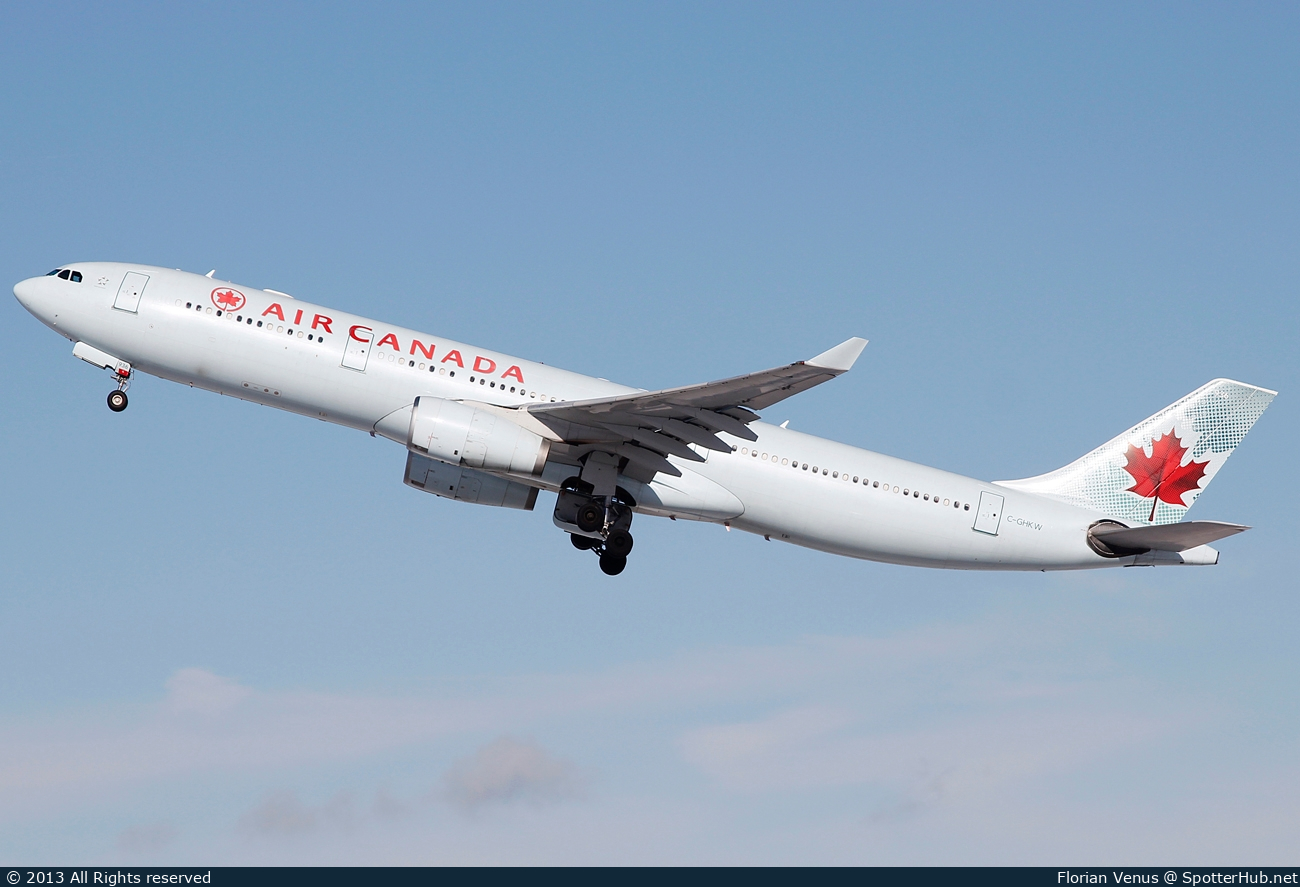 Photo of C-GHKW - Airbus A330-343 operated by Air Canada