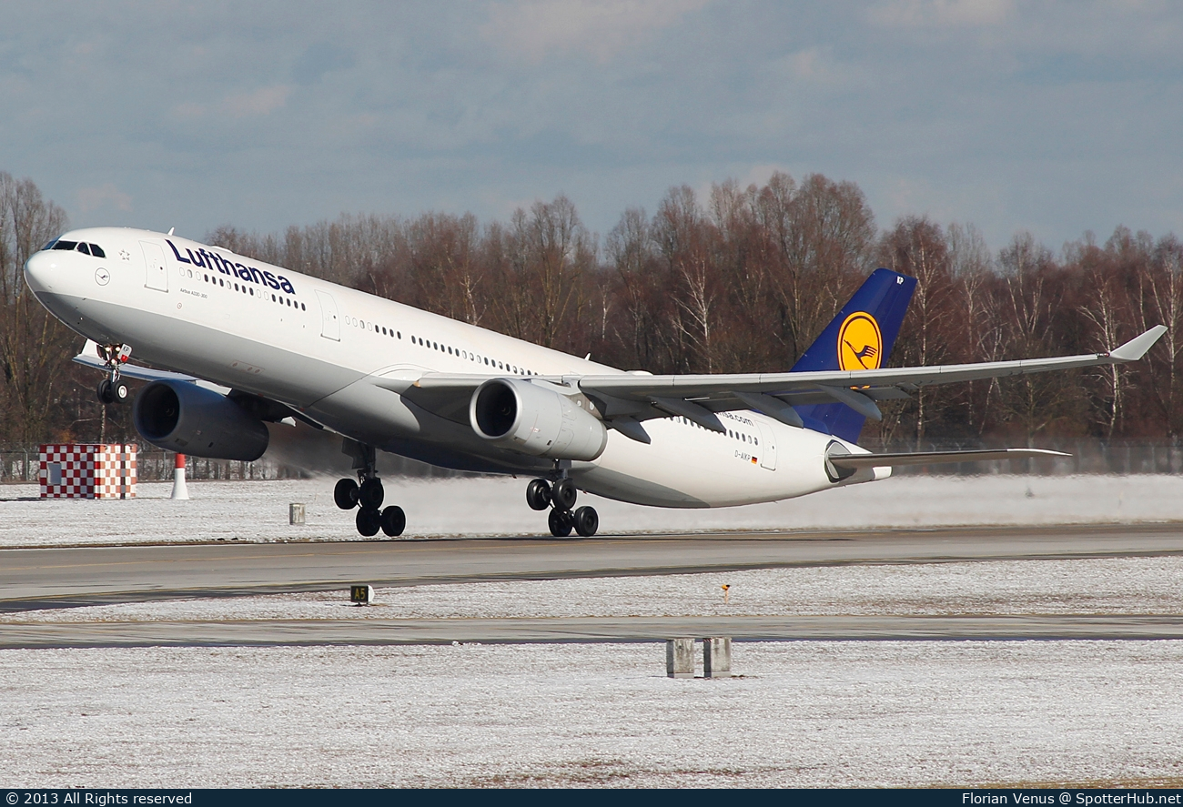 Photo of D-AIKP - Airbus A330-343 operated by Lufthansa