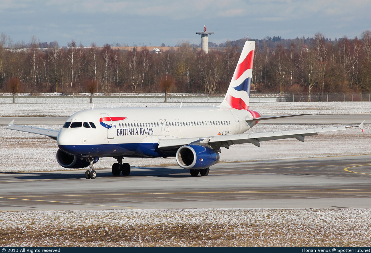 Photo of G-EUYJ - Airbus A320-232 operated by British Airways