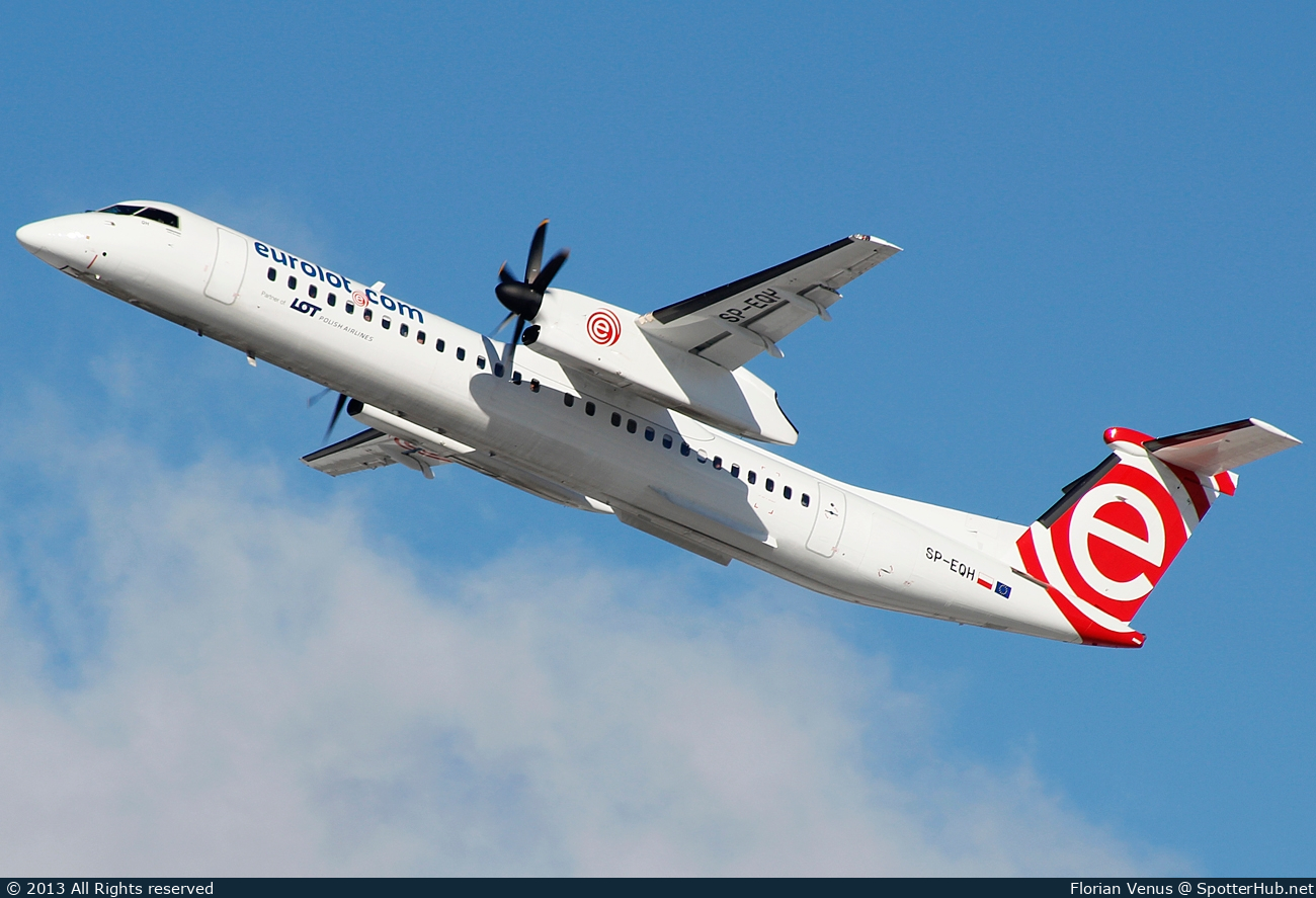 Photo of SP-EQH - Bombardier DHC-8-402 Dash 8 Q400 operated by euroLOT