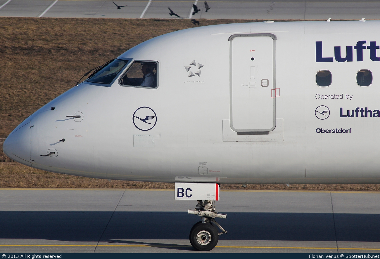 Photo of D-AEBC - Embraer ERJ-195LR operated by Lufthansa CityLine