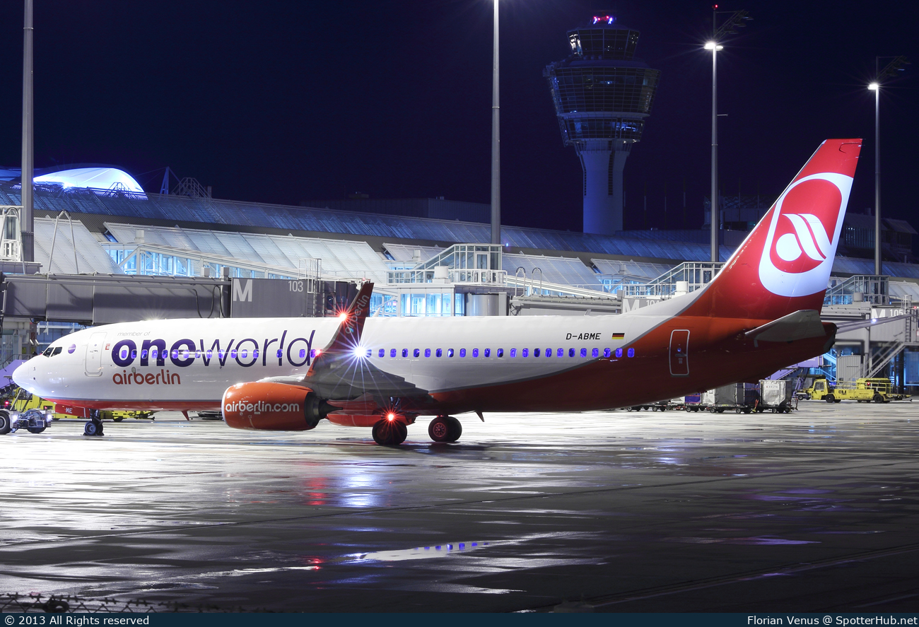 Photo of D-ABME - Boeing 737-86J operated by Air Berlin