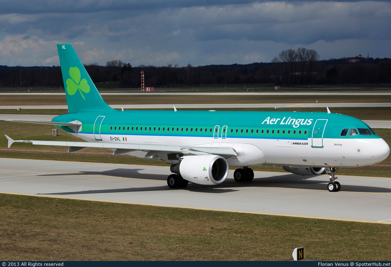 Photo of EI-DVL - Airbus A320-214 operated by Aer Lingus