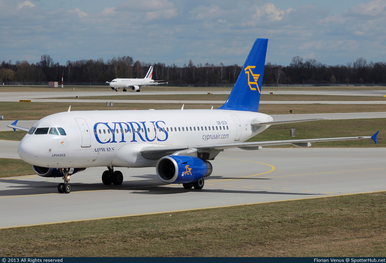 Photo of 5B-DCN - Airbus A319-132 operated by Cyprus Airways