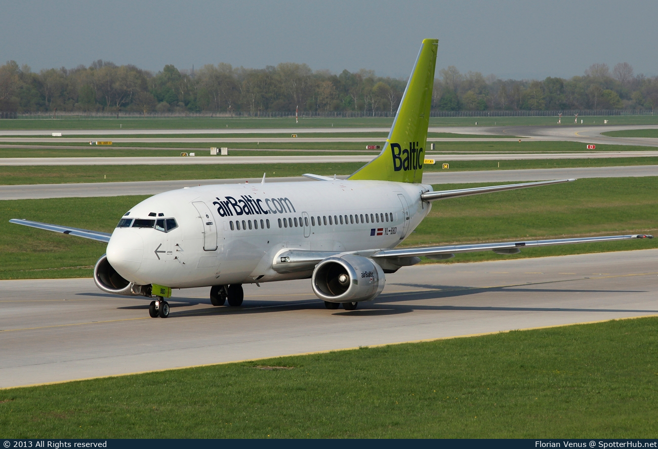 Photo of YL-BBD - Boeing 737-53S operated by airBaltic