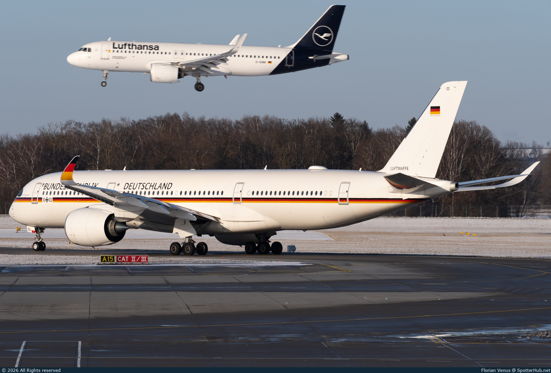 Photo of 10+03 - Airbus A350-941(CJ) operated by German Air Force