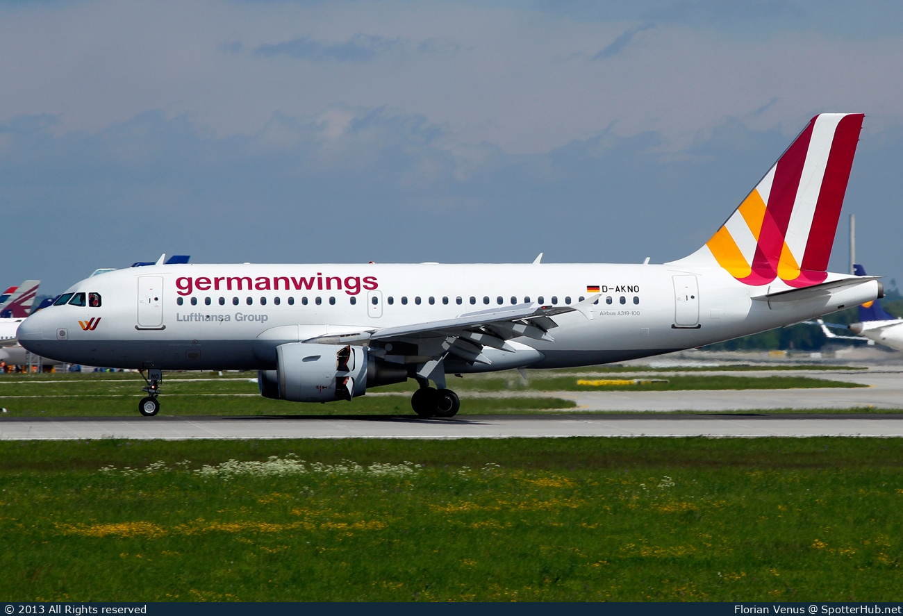 Photo of D-AKNO - Airbus A319-112 operated by Germanwings